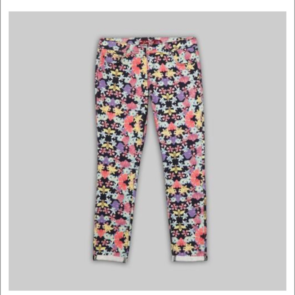 Spring Break Floral Pants